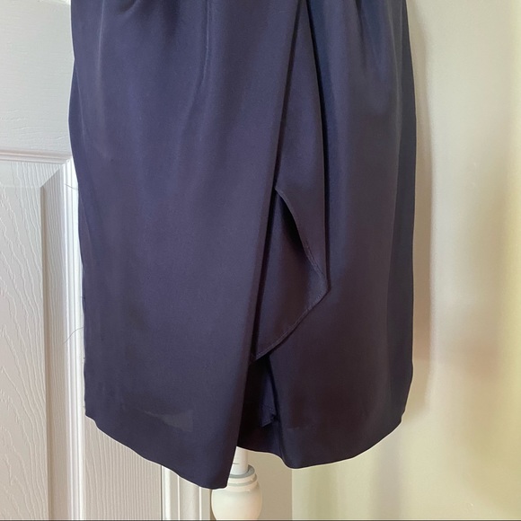 NWT Navy Sleeveless Silk Banana Republic Dress, 2 - Picture 5 of 15